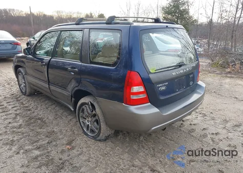 2005 Subaru Forester 2.5Xs L.l. Bean из США, поврежденный, VIN JF1SG67605H750658